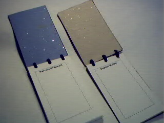 neojotters showing cover linings and custom cards